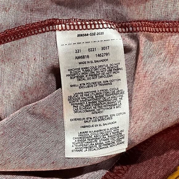 Columbia Long Sleeve Omni-Wick Mens Crew Top Burgandy 2X NWT - Picture 10 of 11